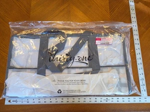 Thirty One Utility Aufbewahrungstasche AP69 hellrosa kariert neu mit Etikett - Bild 1 von 4