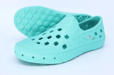 VANS KIDS SHOES SLIP-ON TRK SNEAKER KS 13 EUR 30.5 ALWAYS SUNSHINE WATERFALL - image 1 of 3