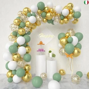Q-WOOFF Palloncini Oro,Palloncini Compleanno, Set di 60 Palloncini Inclusi - Foto 1 di 7