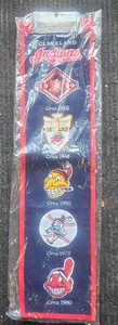 Cleveland Indians Heritage 8x32 Wool Banner NEW - Picture 1 of 1