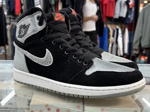Jordan 1 Retro High OG Aleali May Shadows Satin & Corduroy Mens Size 10 - No Box - Picture 1 of 14