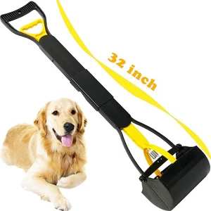 32“ Tall Pooper Scooper, Large Pooper Scooper for Dogs Heavy Duty, Dog Pooper... - Picture 1 of 6
