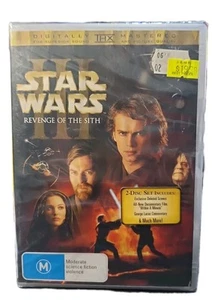 Star Wars III: Revenge of the Sith (DVD, 2005) New & Sealed - Region 4 - Picture 1 of 2