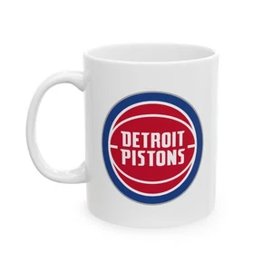 Detroit Pistons Mug 11oz – NBA Basketball Coffee Cup Gift for Fans - Picture 1 of 5