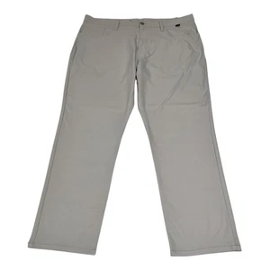 Travis Mathew Golf Pants Men's 38 Gray Stretch Chino Lightweight Casual Comfort - Picture 1 of 12