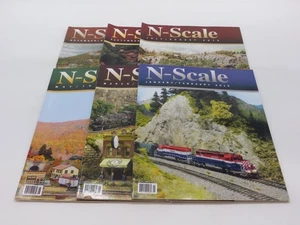 N-SCALE Magazine 2015 lot of 6 Issues FULL YEAR model railroading trains - Picture 1 of 7