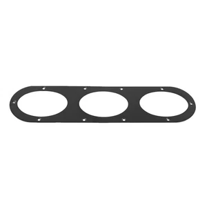 Car 2Pcs Universal Aluminium Alloy Rear Bumper Race Air Diversion Diffuser Panel - Picture 1 of 12