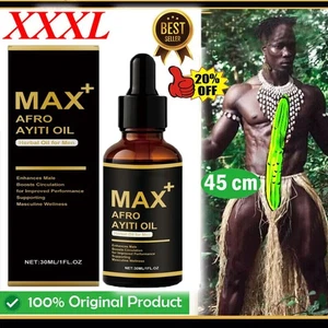 Max + Afro Ayiti Öl Kräuteröl für Mann verbessert Männer fördert die Durchblutung USA - Bild 1 von 13