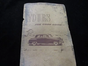 1952 Plymouth Owners Manual Cranbrook Cambridge Concord  USED - Picture 1 of 3