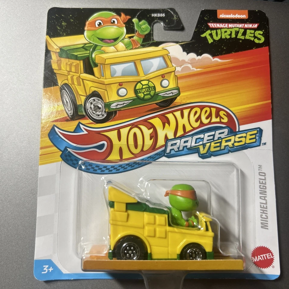 Hot Wheels Racer Verse Die Cast Michelangelo 2024 Foto 1 de 1