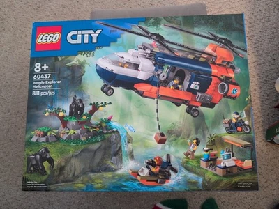 LEGO CITY: Helicóptero Explorador de la Selva en el Campamento Base (60437) Foto 1 de 4