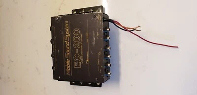 Nakamichi ec-200 crossover vieja escuela hecho en Japón Foto 1 de 3