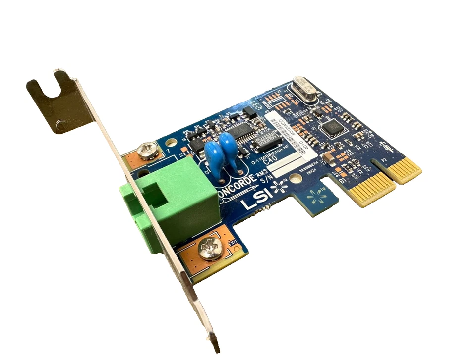 HP 56Kbps PCIe Data/Fax Modem Card Concorde 503095-002 LSi - Image 1 of 4