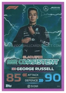 #331 GEORGE RUSSELL (GLADIADORES) TURBO PARALELO ATTAX 2023 - Imagen 1 de 1