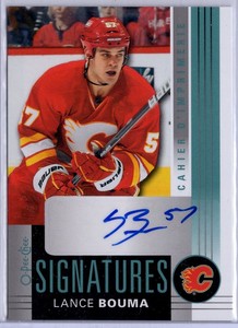 2013-14 O-Pee-Chee Signatures #OPCLB Lance Bouma *S3431