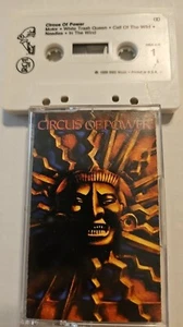 Circus Of Power - Self Titled Cassette Tape 1988 Vintage Metal - Foto 1 di 6