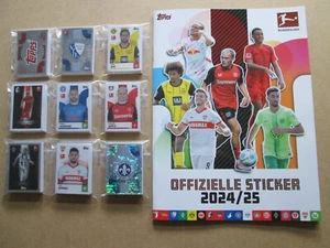 TOPPS Bundesliga 2024/2025 - Leeralbum + alle 522 Sticker komplett - 24/25 - NEU - Bild 1 von 4