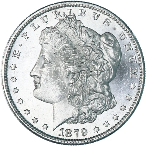 1879 S Morgan Silver Dollar BU US Mint Coin See Pics A617 Cover