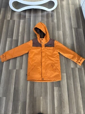 Chaqueta Burton Dry Ride Naranja Quemado Niños Talla XL Abrigo de Snowboarding Foto 1 de 4