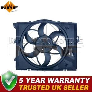 NRF Engine Cooling Fan Fits BMW 1 Series 2004-2013 1.6 2.0 + Other Models - Picture 1 of 6