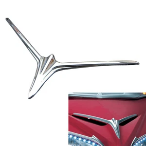 Chrome Fairing Scoop Eyebrow Accent Upper For Honda Goldwing GL1800 2012-2018 - Picture 1 of 3