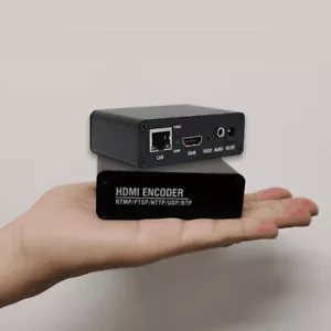 Mini codificatore video HDMI H.265/H.264 per live streaming RTMP/RTSP/HTTP/UDP/SRT/ONVIF - Foto 1 di 10