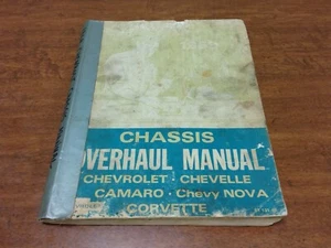 Manual de revisión del chasis Chevrolet 1969 vintage - Imagen 1 de 7