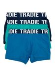 Mens 3 Pack Tradie Swell Microfibre Boxer Shorts Fitted Trunks (Sk3)