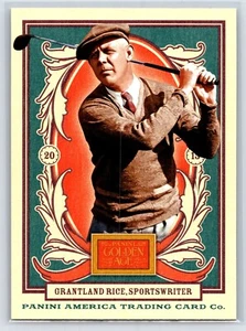 2013 Panini Golden Age GRANTLAND RICE, SportsWriter #17 - Picture 1 of 2