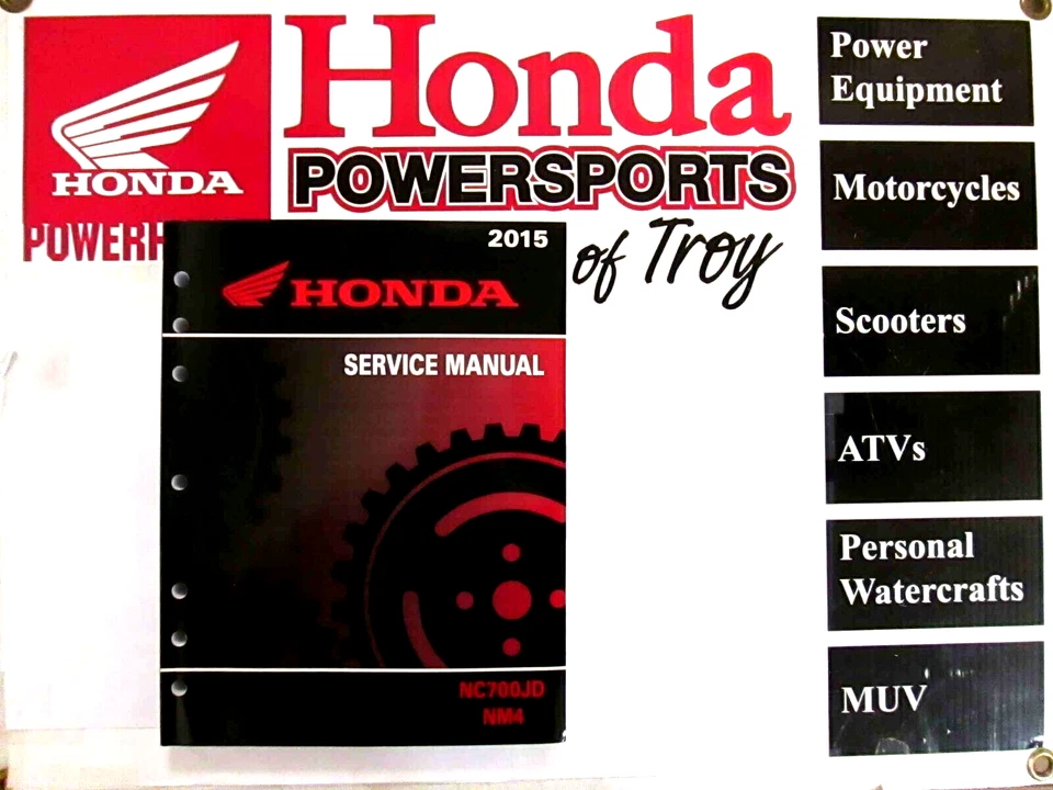 Manual de servicio Honda 2015 NC700JD-NM4 Foto 1 de 1