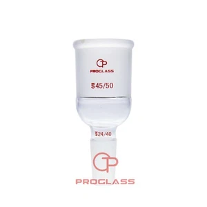 Proglass A Glass Reducing Connecting Adapter TOP 45/50 Bottom 24/40 - Picture 1 of 1