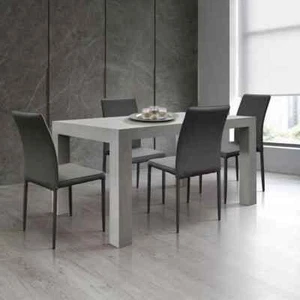 TAVOLO FINITURA GRIGIO CEMENTO - Foto 1 di 4