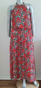 NWT PLUS WOMAN PRETTYGARDEN LINED BOHEMIAN HALTER TIE BACK DRESS Size 2XL Floral - Picture 1 of 12