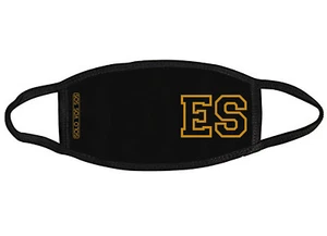 ES El Salvador chiltote gold fabric face mask OSFM Adults & Kids - Picture 1 of 2