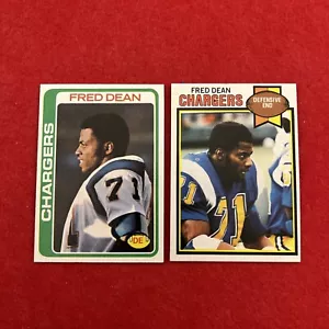 Fred Dean - 1978 Topps #217 (RC) und 1979 Topps #152 (2nd Year) - Bild 1 von 13