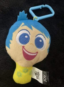 McDonald's Disney Pixar Inside Out Joy #5 Key chain Plush Toy Collectors Item!!! - Picture 1 of 3