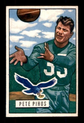 1951 Bowman #46 Pete Pihos NM - Image 1 of 2