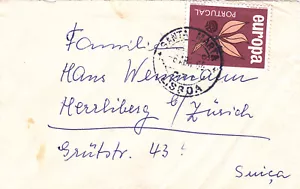 PORTUGAL BRIEF NACH SUISSE (1966)   - Bild 1 von 1
