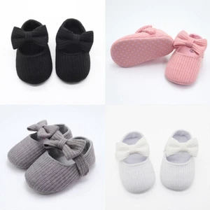 Cotton Shoes Retro Toddlers Infant Soft Botto Baby Girls Canvas Lovely Safety - Picture 1 of 17