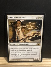Mesa Enchantress Magic 2012 M12 MTG LP Condition