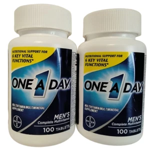One A Day Mens multivitamin 100 tabs energy heart immune muscle cells 11/25 - Picture 1 of 2