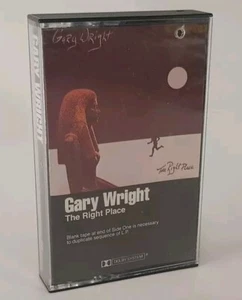 GARY WRIGHT - THE RIGHT PLACE Cassette Tape 1981 - Picture 1 of 6
