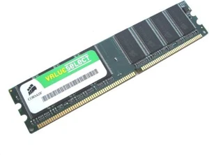 Memoria RAM Corsair 1GB DDR PC-3200 - 400 MHz (VS1GB400C3) - Foto 1 di 1