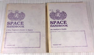 SPACE HANDBOOK VOLS 1 & 2 Analyst's & War Fighters Guides 1993 Muolo Air Univ. - Picture 1 of 5