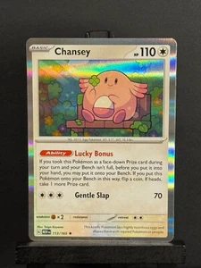 Chansey 113/165 Scarlet & Violet 151 Holo Rare Pokemon Card Near Mint-Mint - Picture 1 of 2