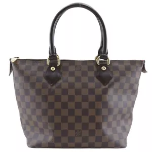 LOUIS VUITTON Saleya PM Tote Bag N51183 Brown Damier canvas Women - Picture 1 of 10