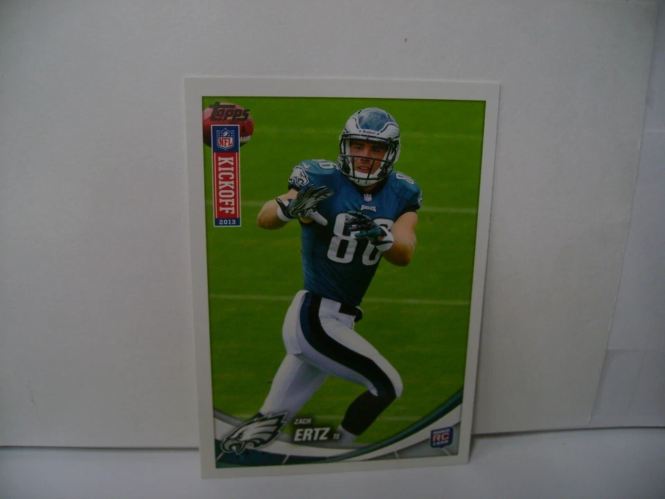 ZACH ERTZ  2013 TOPPS KICKOFF #31  ROOKIE - Image 1 of 1