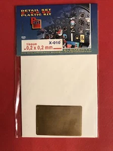 Jadar Model Detail Set, X-010,  Drilled plates 0,2mm x 0,2mm - Picture 1 of 4