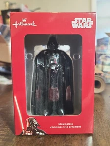 Hallmark Star Wars Darth Vader Weihnachtsschmuck aus mundgeblasenem Glas von Disney (2016) - Bild 1 von 13