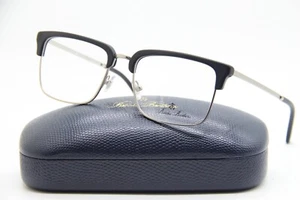 NEW BROOKS BROTHERS B.B. 2045 6064 BLACK SILVER AUTHENTIC EYEGLASSES WCASE 56-19 - Picture 1 of 3